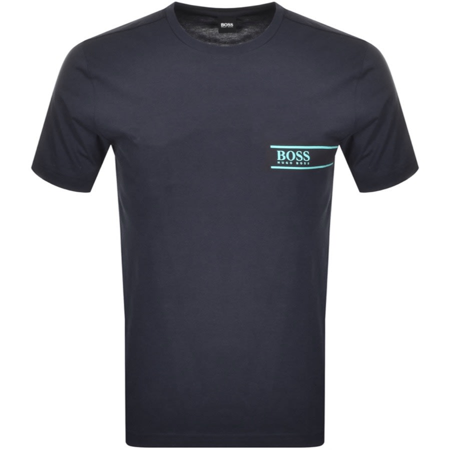 Alternative Image for ProductBOSS Bodywear Lounge Crew Neck T Shirt Navy1